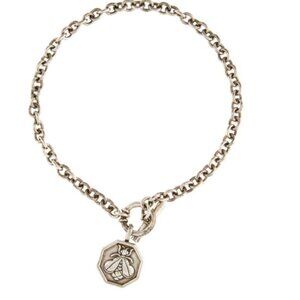 Slane Bee Pendant Toggle Necklace